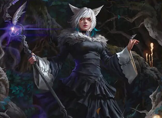 Y'shtola, Night's Blessed commander card art