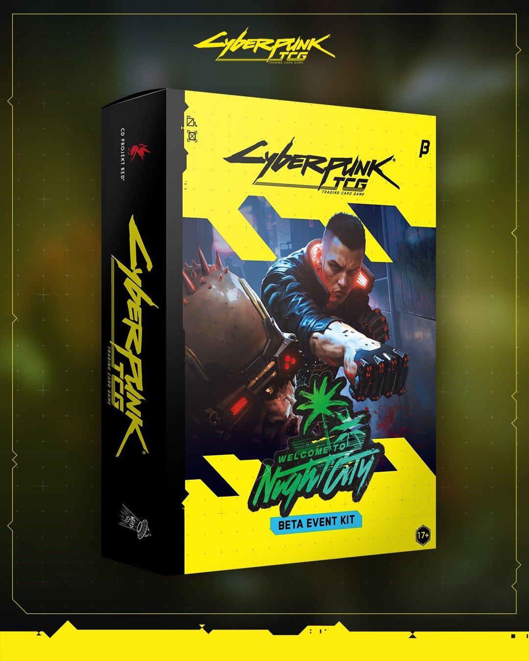 Cyberpunk TCG Welcome to Night City Beta Event Kit box art