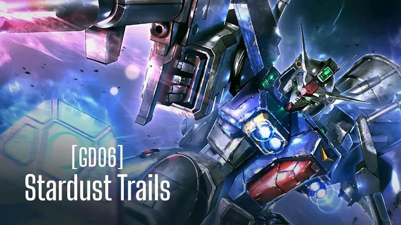 Stardust Trails GD06 official key art with set logo